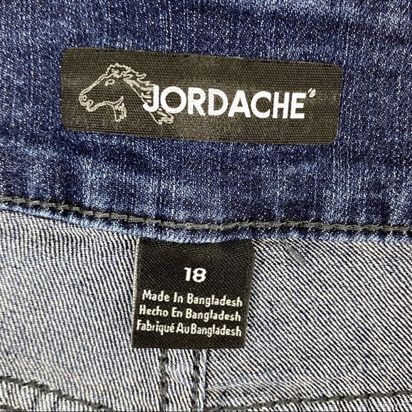Jordache Jean Shorts Fold Up Hem - Picture 7 of 8